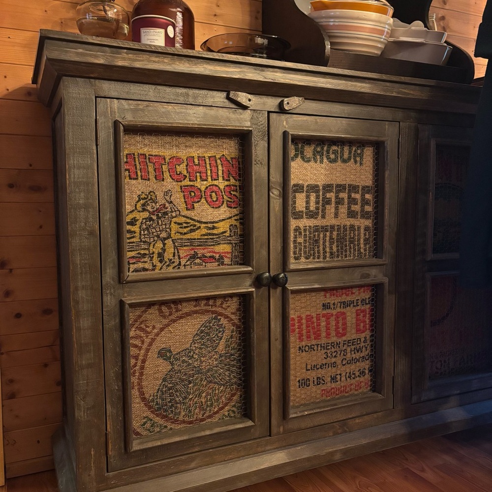 3 Burlap Coffee Sacks For Crafting or Decor - Picture 11 of 11